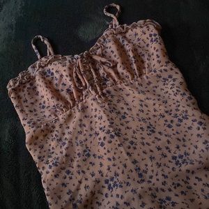 Pink and blue body con dress Windsor